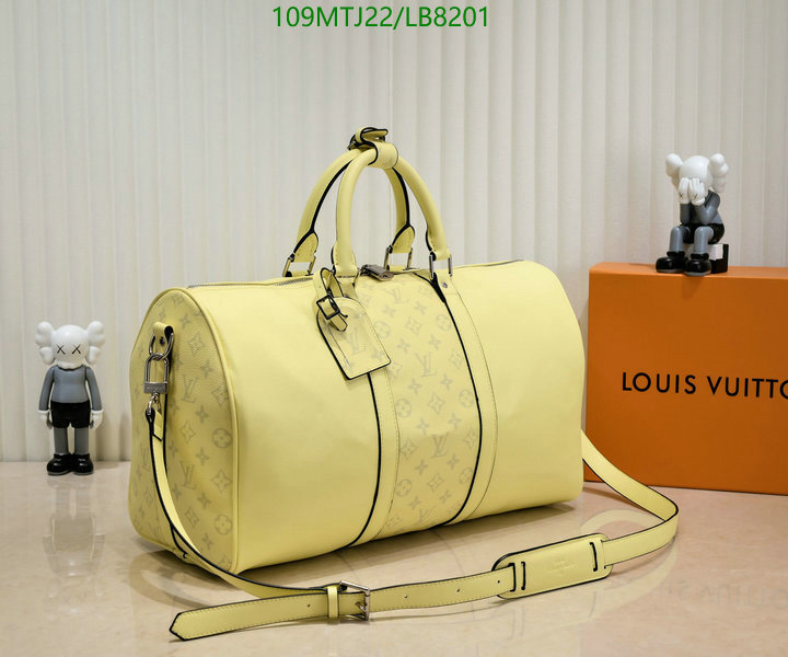 LV Bags-(4A)-Keepall BandouliRe 45-50-,Code: LB8201,$: 109USD