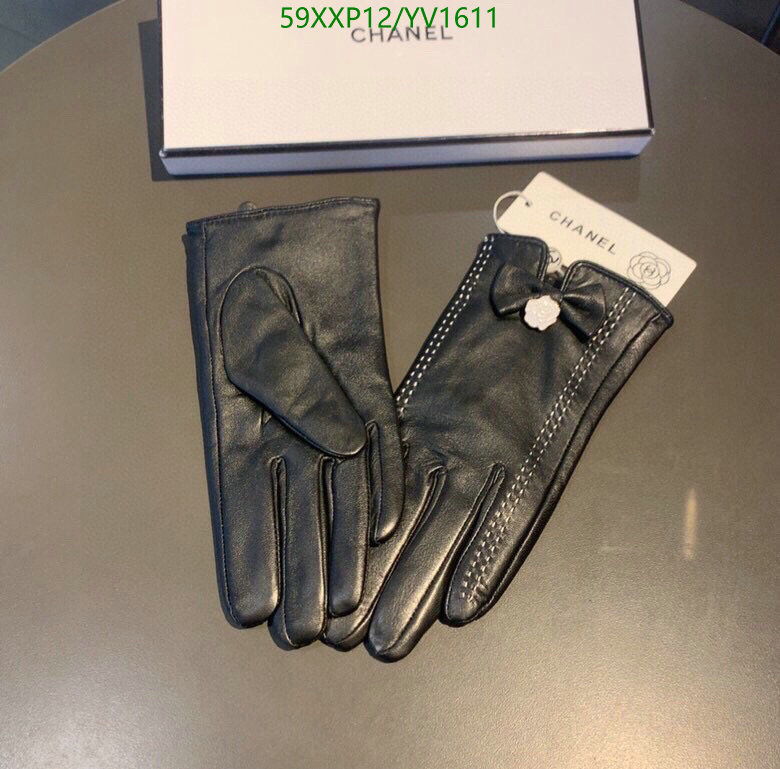 Gloves-Chanel, Code: YV1611,$: 59USD