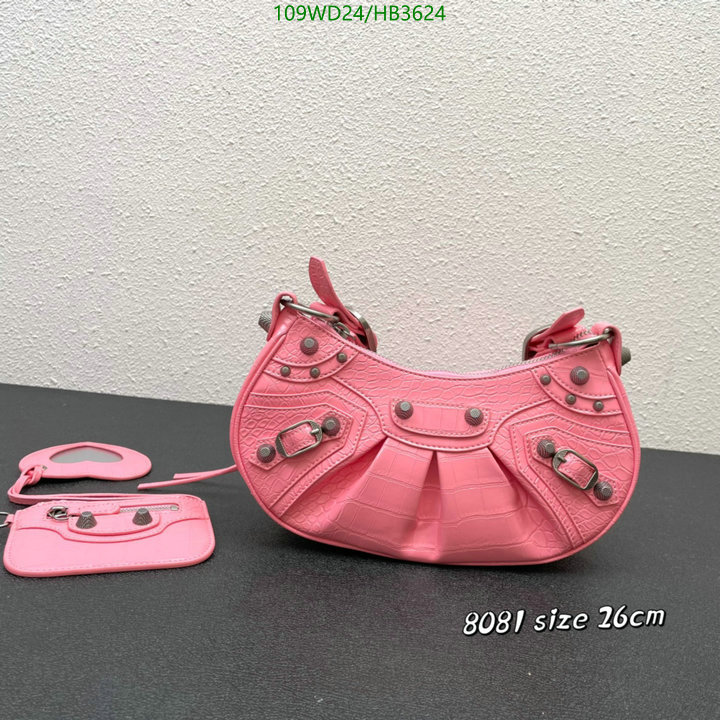 Balenciaga Bag-(4A)-Le Cagole-,Code: HB3624,$: 109USD