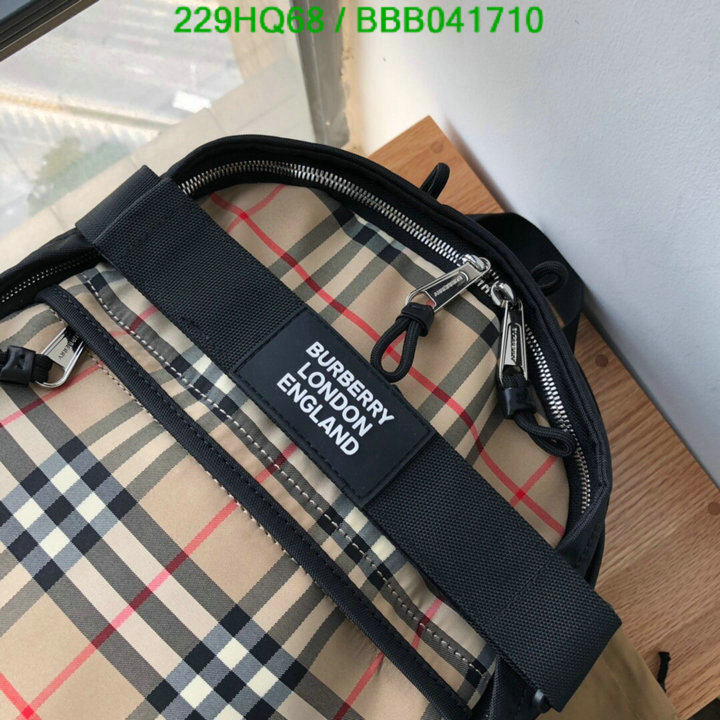 Burberry Bag-(Mirror)-Backpack-,Code: BBB041710,$: 229USD