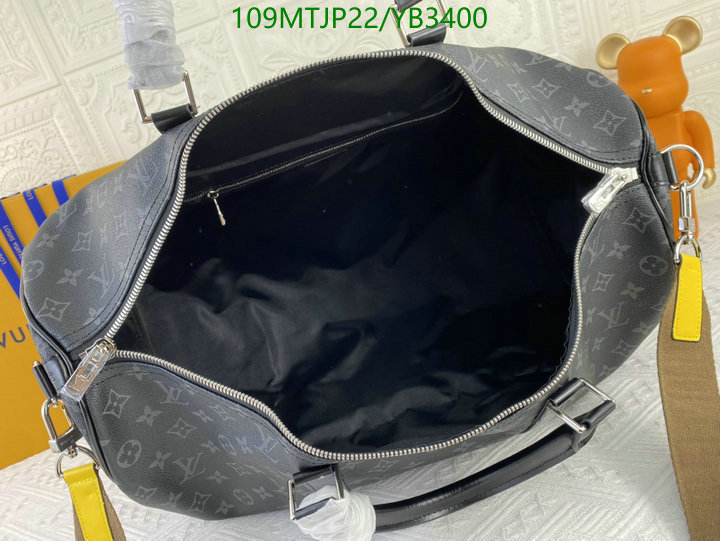 LV Bags-(4A)-Keepall BandouliRe 45-50-,Code: YB3400,$: 109USD