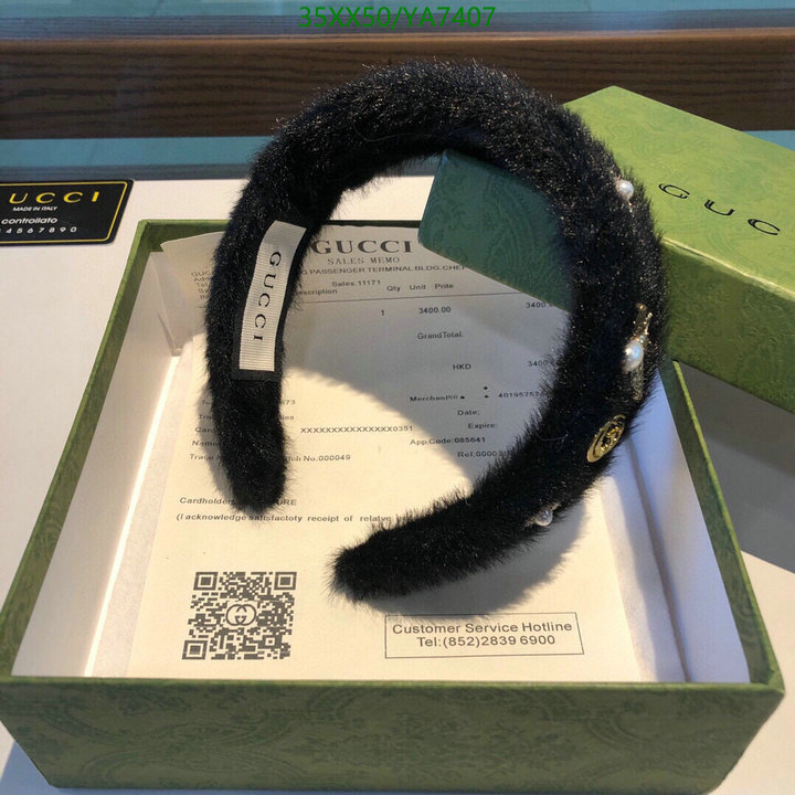 Headband-Gucci, Code: YA7407,$: 35USD