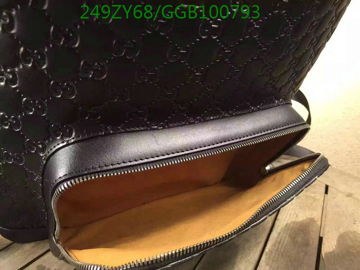 Gucci Bag-(Mirror)-Backpack-,Code: GGB100793,$:249USD