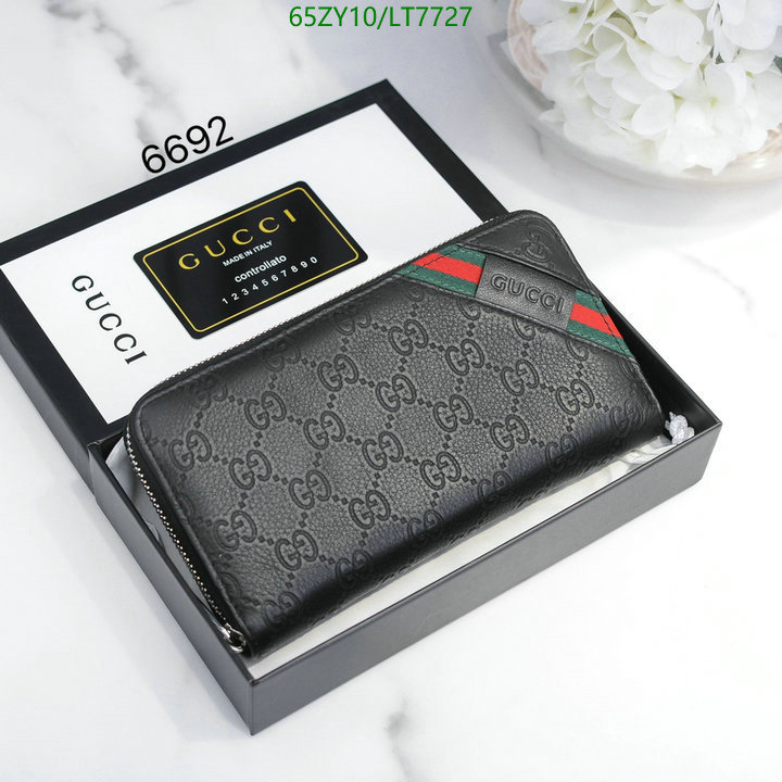 Gucci Bag-(4A)-Wallet-,Code: LT7727,$: 65USD