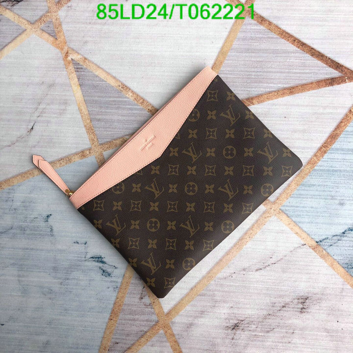 LV Bags-(Mirror)-Wallet-,Code: T062221,$: 85USD