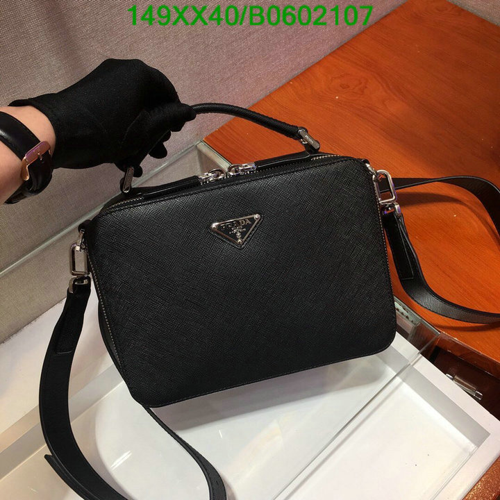 Prada Bag-(Mirror)-Diagonal-,Code: B0602107,$: 149USD