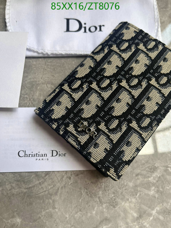 Dior Bags -(Mirror)-Wallet-,Code: ZT8076,$: 85USD