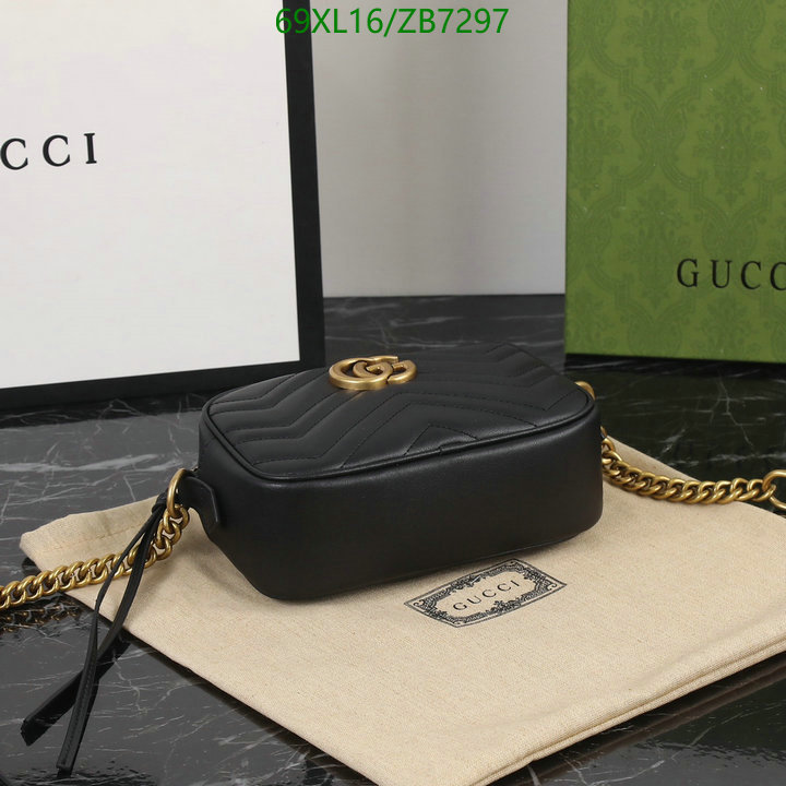 Gucci Bag-(4A)-Marmont,Code: ZB7297,$: 69USD