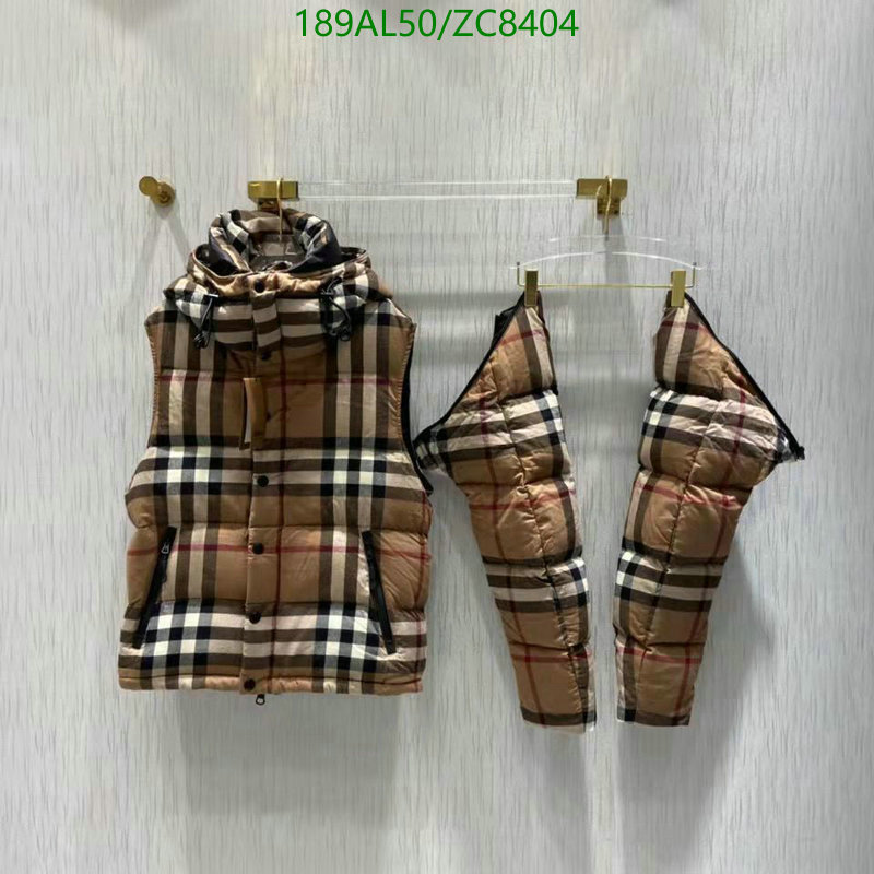 Down jacket Women-Burberry, Code: ZC8404,$: 189USD