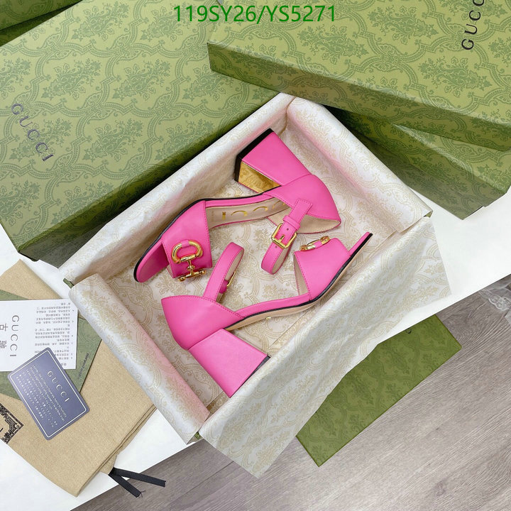 Women Shoes-Gucci, Code: YS5271,$: 119USD