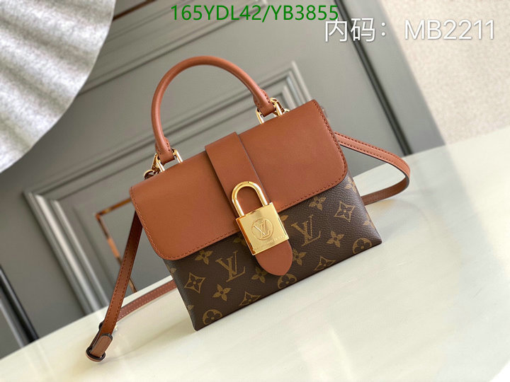 LV Bags-(Mirror)-Handbag-,Code: YB3855,$: 165USD