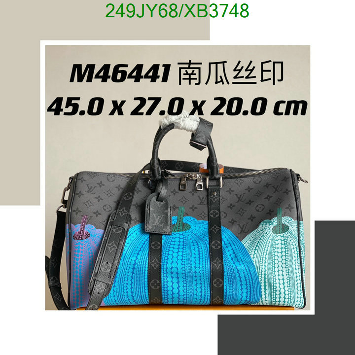 LV Bags-(Mirror)-Keepall BandouliRe 45-50-,Code: XB3748,$: 249USD