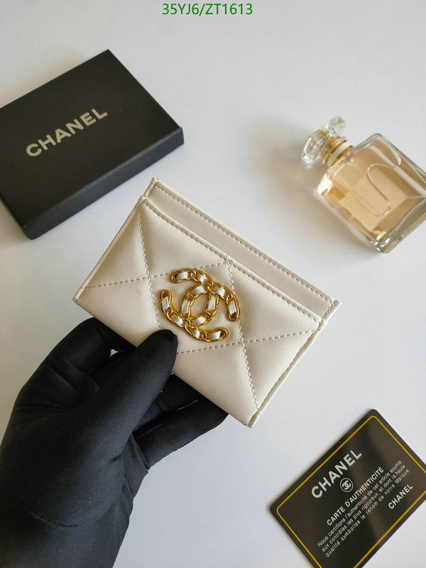 Chanel Bags ( 4A )-Wallet-,Code: ZT1613,$: 35USD