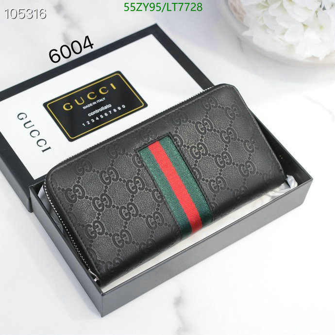 Gucci Bag-(4A)-Wallet-,Code: LT7728,$: 55USD