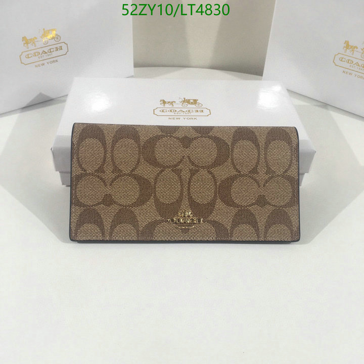 Coach Bag-(4A)-Wallet-,Code: LT4830,$: 52USD