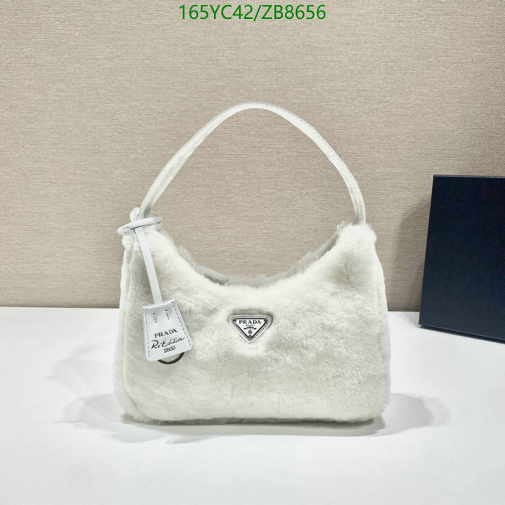 Prada Bag-(Mirror)-Re-Edition 2000,Code: ZB8656,$: 165USD