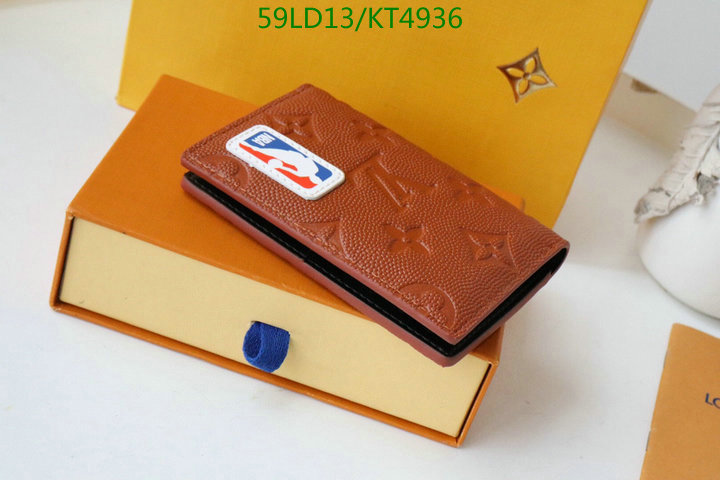 LV Bags-(Mirror)-Wallet-,Code: KT4936,$: 59USD