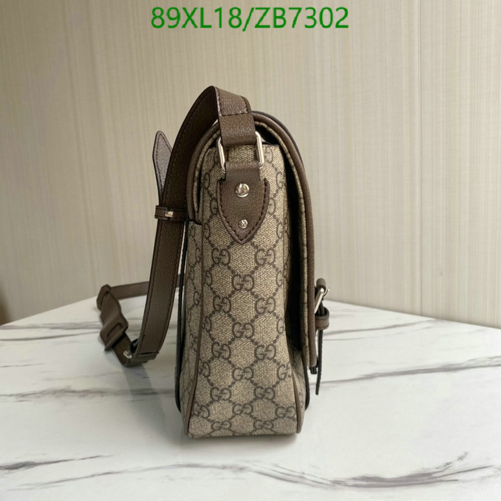 Gucci Bag-(4A)-Diagonal-,Code: ZB7302,$: 89USD