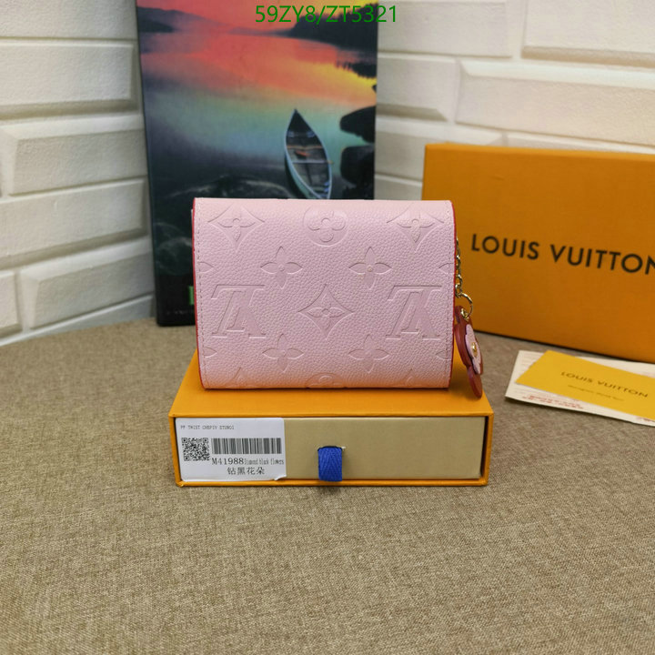 LV Bags-(4A)-Wallet-,Code: ZT5321,$: 59USD