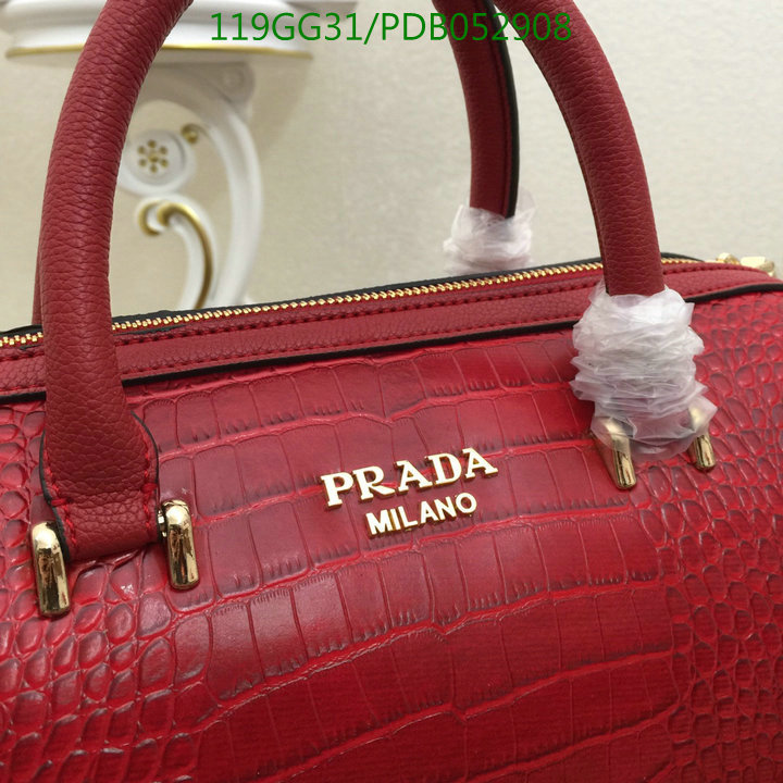 Prada Bag-(4A)-Handbag-,Code: PDB052908,$:119USD