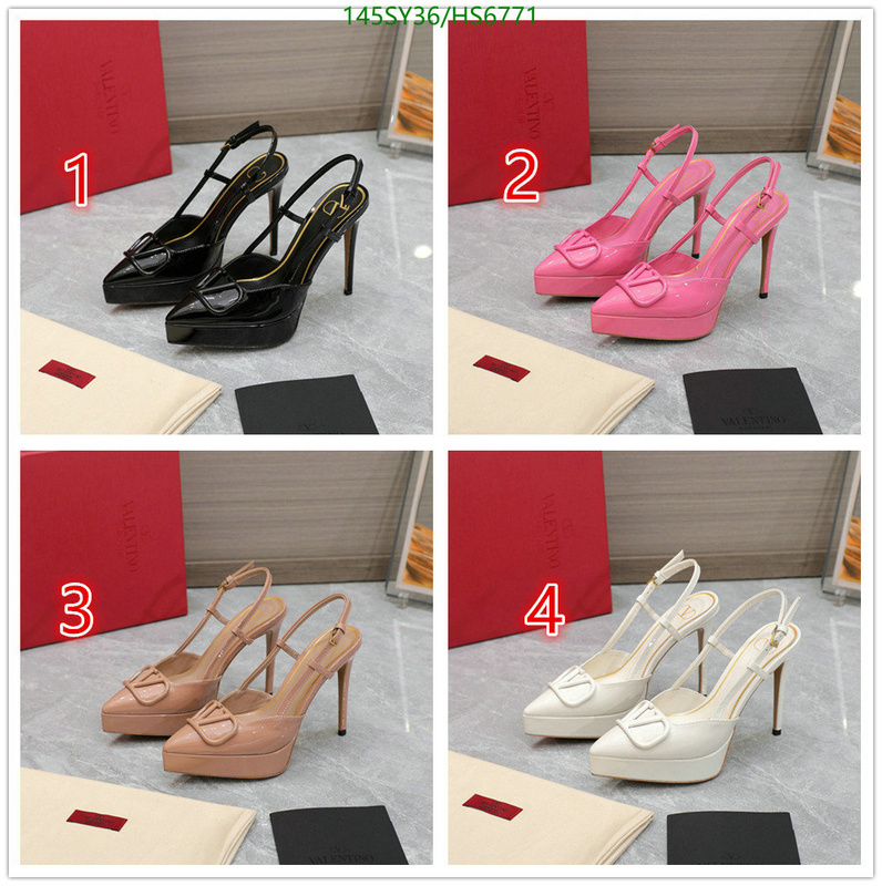 Women Shoes-Valentino, Code: HS6771,$: 145USD