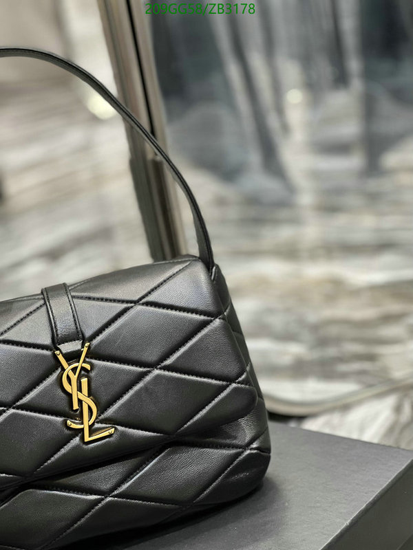 YSL Bag-(Mirror)-Handbag-,Code: ZB3178,$: 209USD