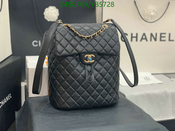 Chanel Bags -(Mirror)-Backpack-,Code: YB5728,$: 249USD