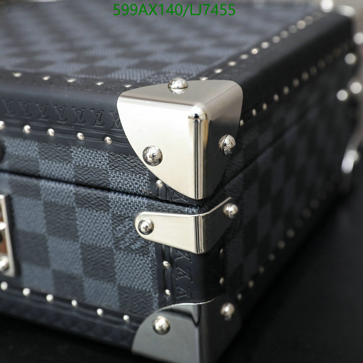 LV Bags-(Mirror)-Vanity Bag-,Code: LJ7455,$: 599USD