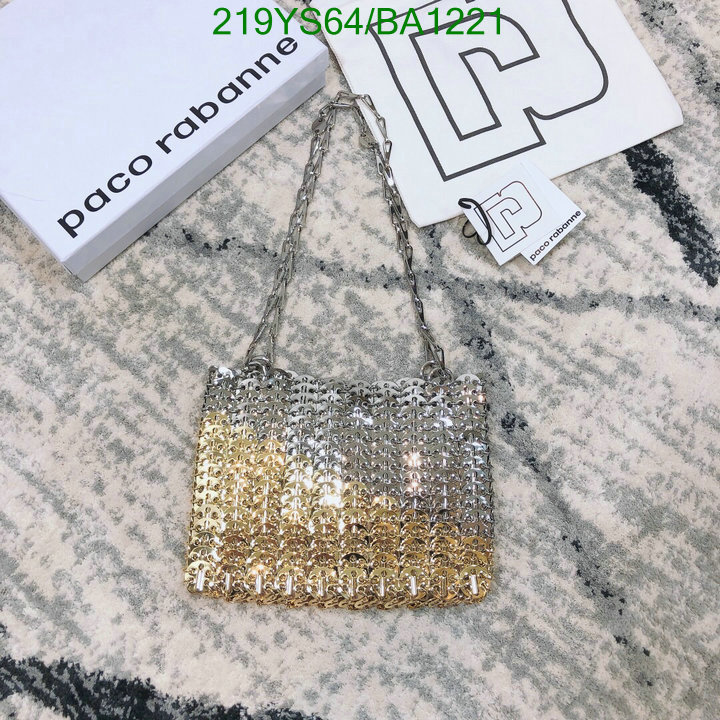 Paco Rabanne Bag-(4A)-Diagonal-,Code: BA1221,$:219USD