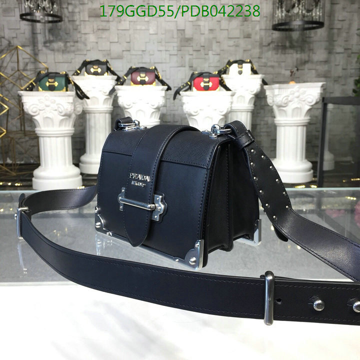 Prada Bag-(Mirror)-Diagonal-,Code: PDB042238,$:179USD