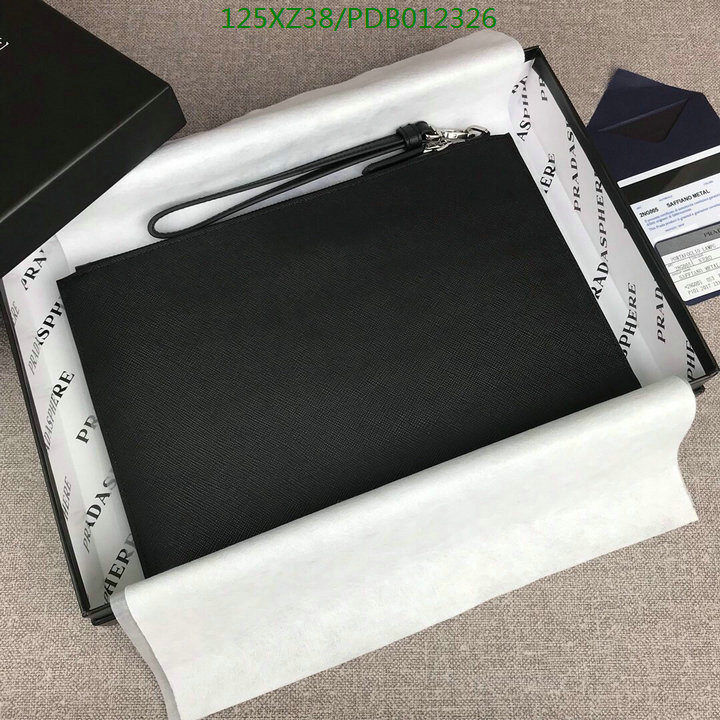 Prada Bag-(Mirror)-Clutch-,Code: PDB012326,$:125USD