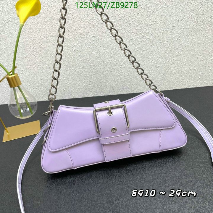 Balenciaga Bag-(4A)-Other Styles-,Code: ZB9278,$: 125USD