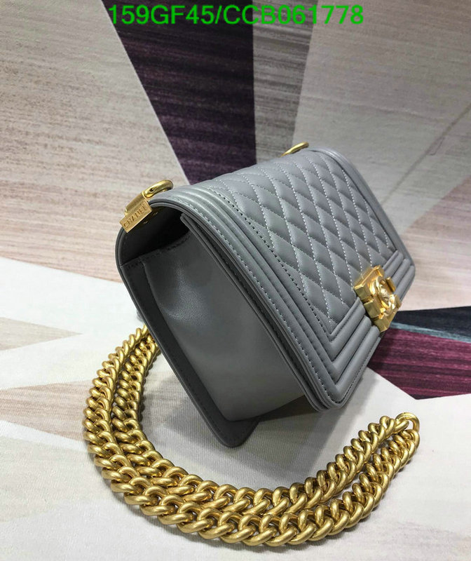 Chanel Bags -(Mirror)-Le Boy,Code: CCB061778,$: 159USD