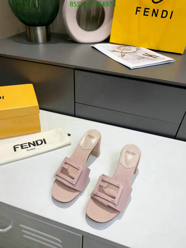 Women Shoes-Fendi, Code: YS4974,$: 85USD