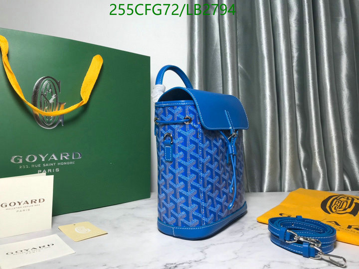 Goyard Bag-(Mirror)-Backpack-,Code: LB2794,$: 255USD