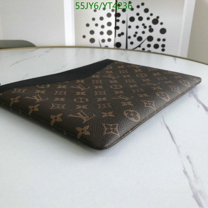 LV Bags-(4A)-Wallet-,Code: YT4236,$: 55USD