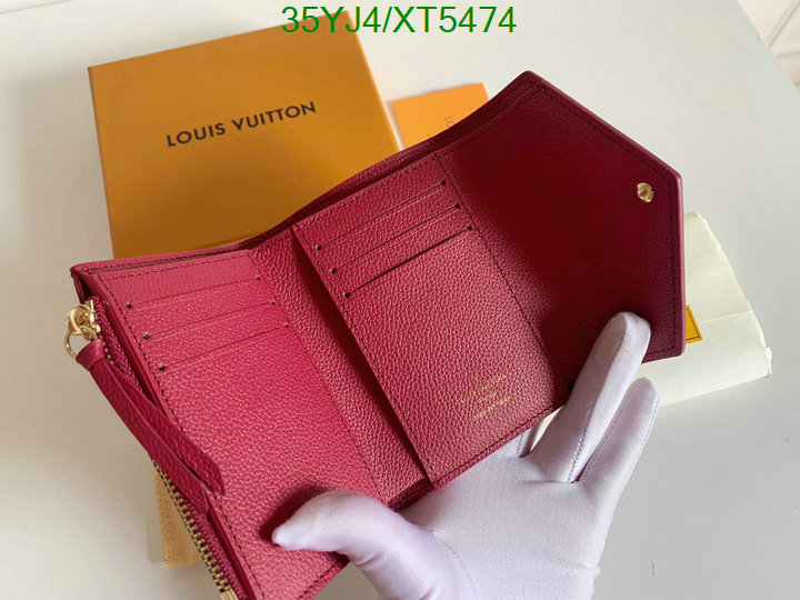 LV Bags-(4A)-Wallet-,Code: XT5474,$: 35USD