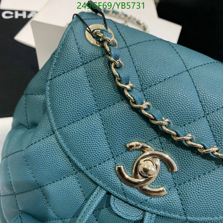 Chanel Bags -(Mirror)-Backpack-,Code: YB5731,$: 249USD