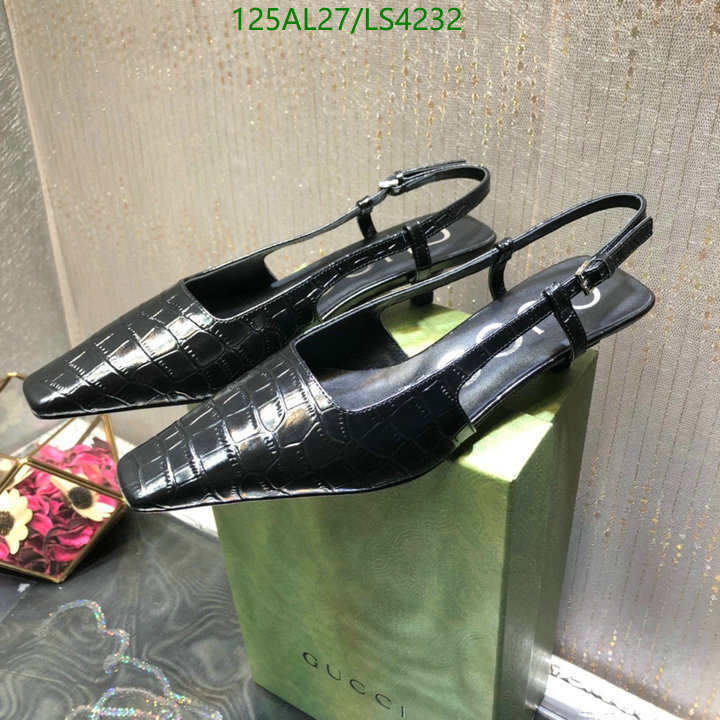 Women Shoes-Gucci, Code: LS4232,$: 125USD