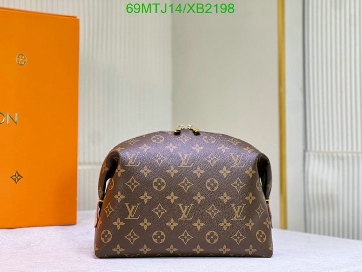 LV Bags-(4A)-Vanity Bag-,Code: XB2198,$: 69USD