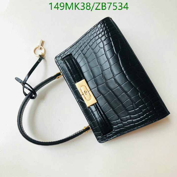 Tory Burch Bag-(Mirror)-Handbag-,Code: ZB7534,$: 149USD