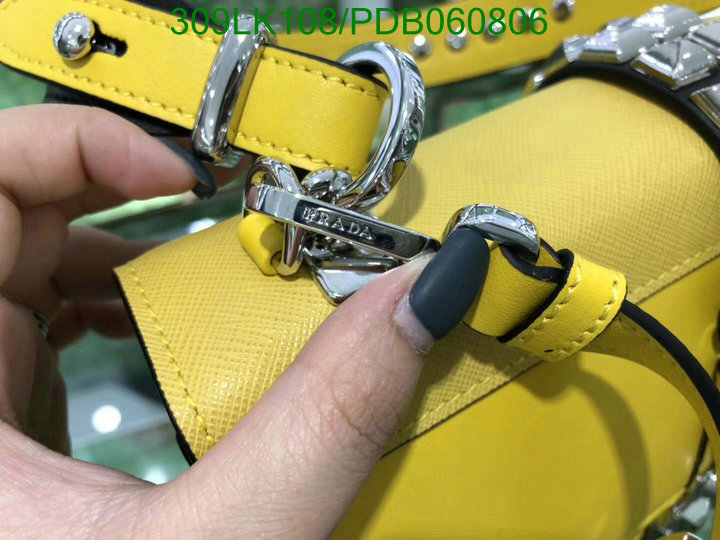 Prada Bag-(Mirror)-Handbag-,Code: PDB060806,$: 309USD