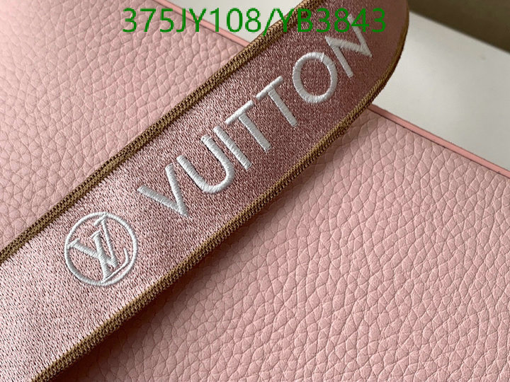 LV Bags-(Mirror)-Handbag-,Code: YB3843,$: 375USD