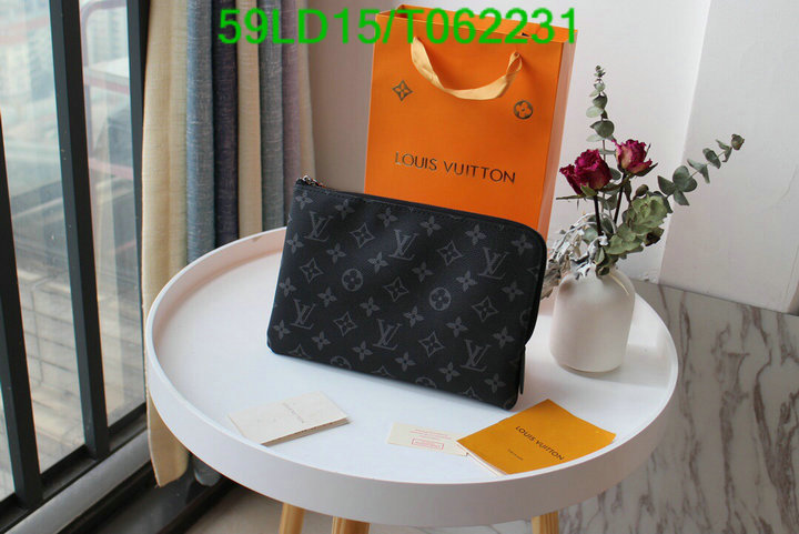 LV Bags-(Mirror)-Wallet-,Code: T062231,$: 59USD