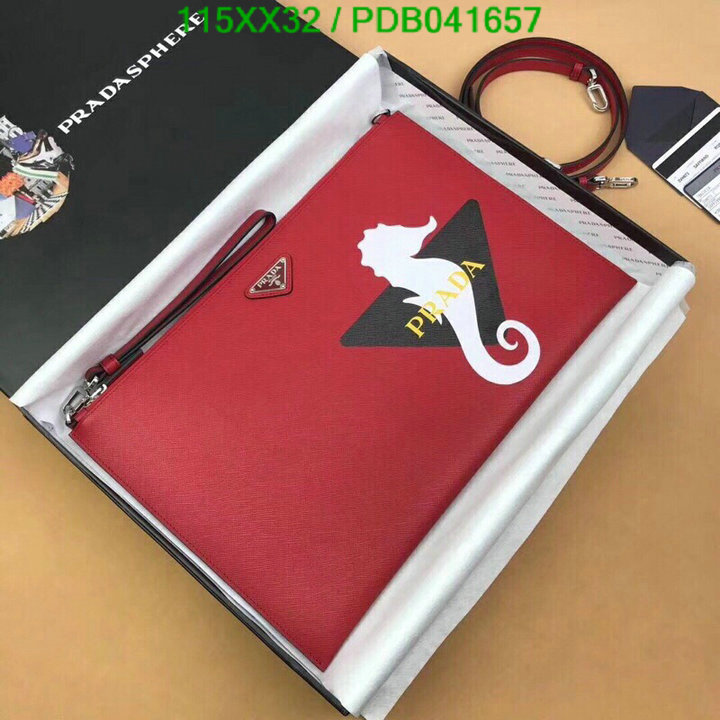 Prada Bag-(Mirror)-Clutch-,Code: PDB041657,$: 115USD