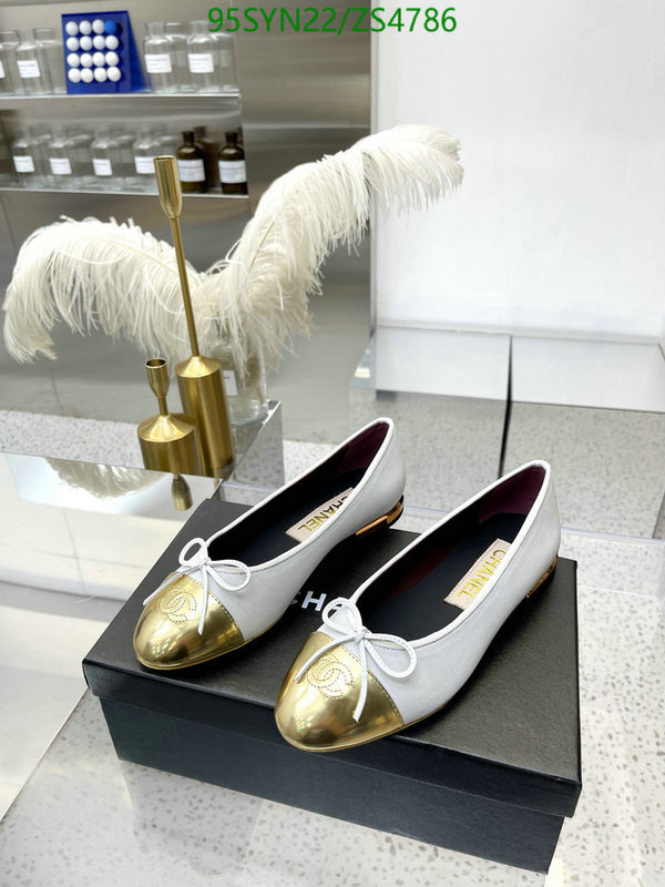 Chanel-Ballet Shoes,Code: ZS4786,$: 95USD