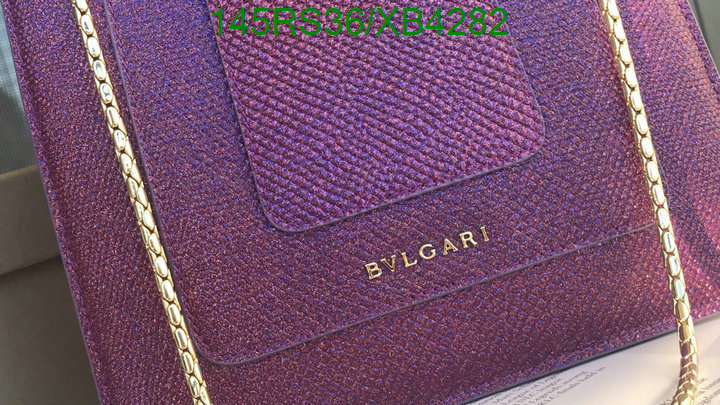 Bvlgari Bag-(4A)-Serpenti Forever,Code: XB4282,$: 145USD