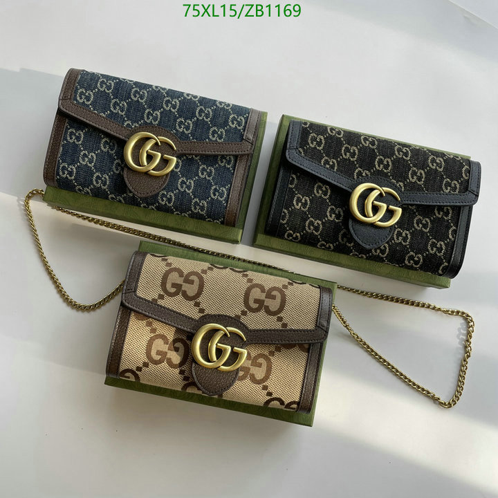 Gucci Bag-(4A)-Marmont,Code: ZB1169,$: 75USD