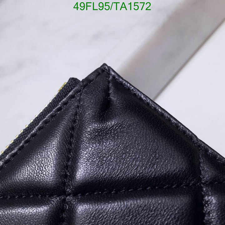 Chanel Bags ( 4A )-Wallet-,Code: TA1572,$: 49USD