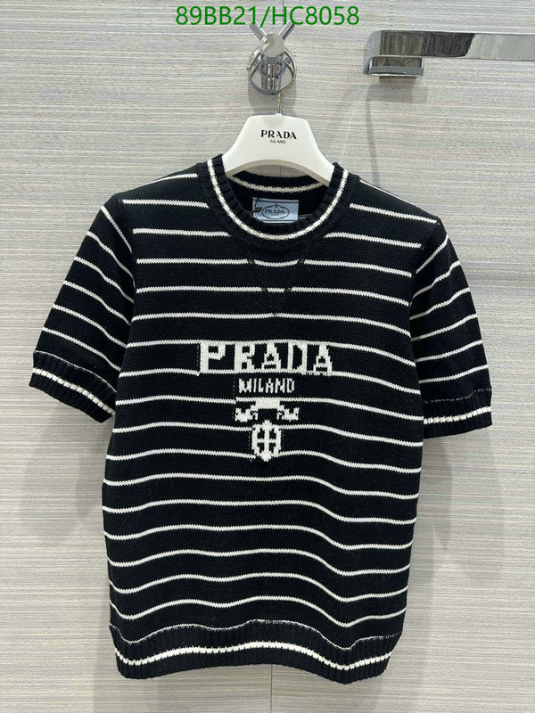 Clothing-Prada, Code: HC8058,$: 89USD